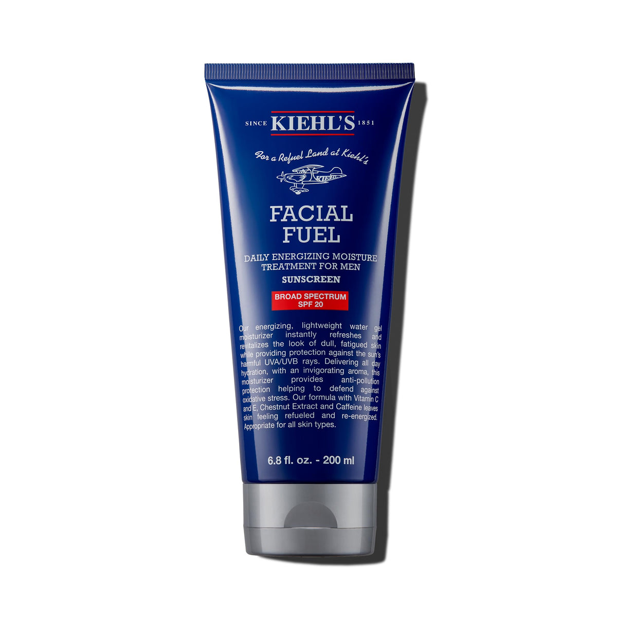 Kiehl's Crème Hydratante Energisante SPF 20 pour Homme 200ml vue avant