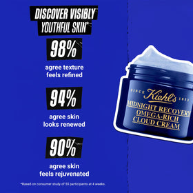 Kiehl's Crème Nuage de Récupération de Minuit avec son emballage
