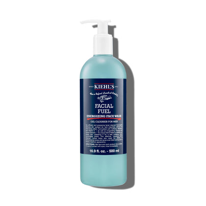 Kiehl's Gel Nettoyant Visage Énergisant pour Hommes 16,9 fl oz vue de face