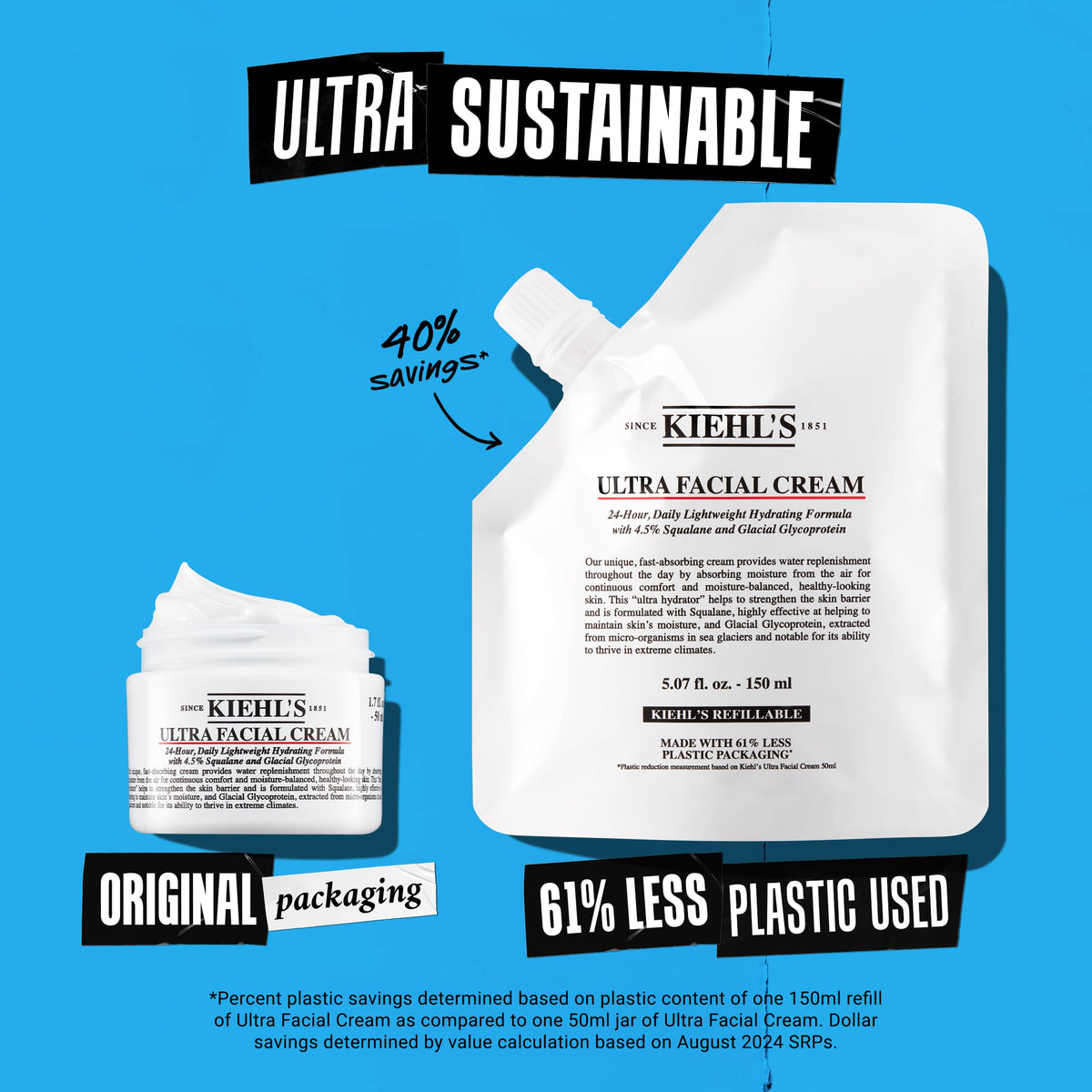 Kiehl's Masque Argile Rare montrant les ingrédients