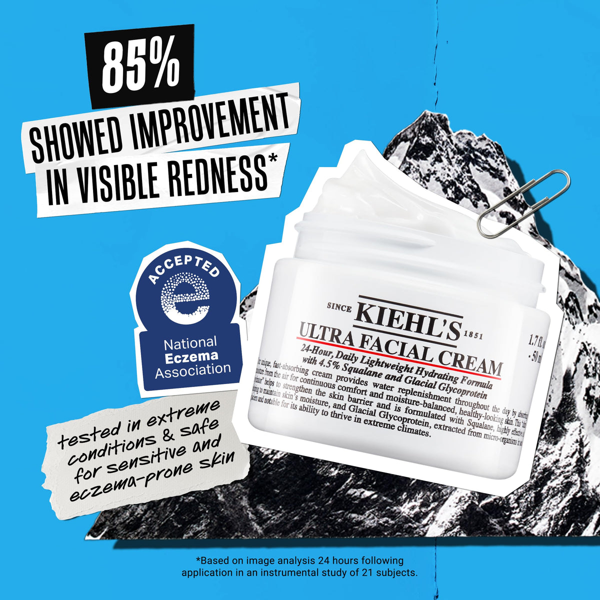 Kiehl's Masque Argile Rare produit sur fond neutre