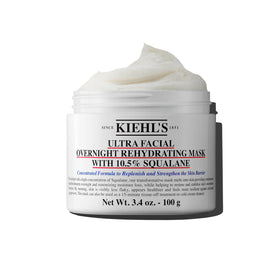 Kiehl's Masque Hydratant de Nuit 10,5% Squalane 200g vue de face
