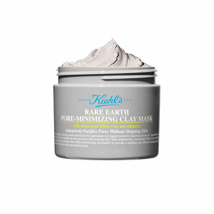 Kiehl's Masque Visage Argile Rare 180g vue avant avec couvercle