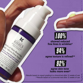 Kiehl's Sérum de Rétinol Micro-Dose 30 ml en usage sur peau