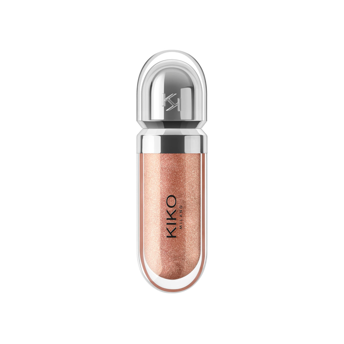 Kiko Milano Gloss à Lèvres 3D Hydra 18 Golden Sparkle emballage