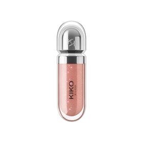 Kiko Milano Gloss à Lèvres 3D Hydra 20 Châtaigne en tube avec bouchon métallique