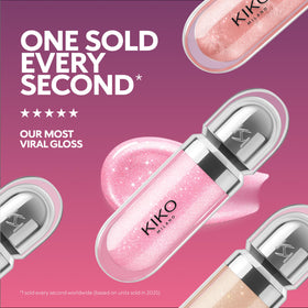 Kiko Milano Gloss à Lèvres 3D Hydra texture non collante