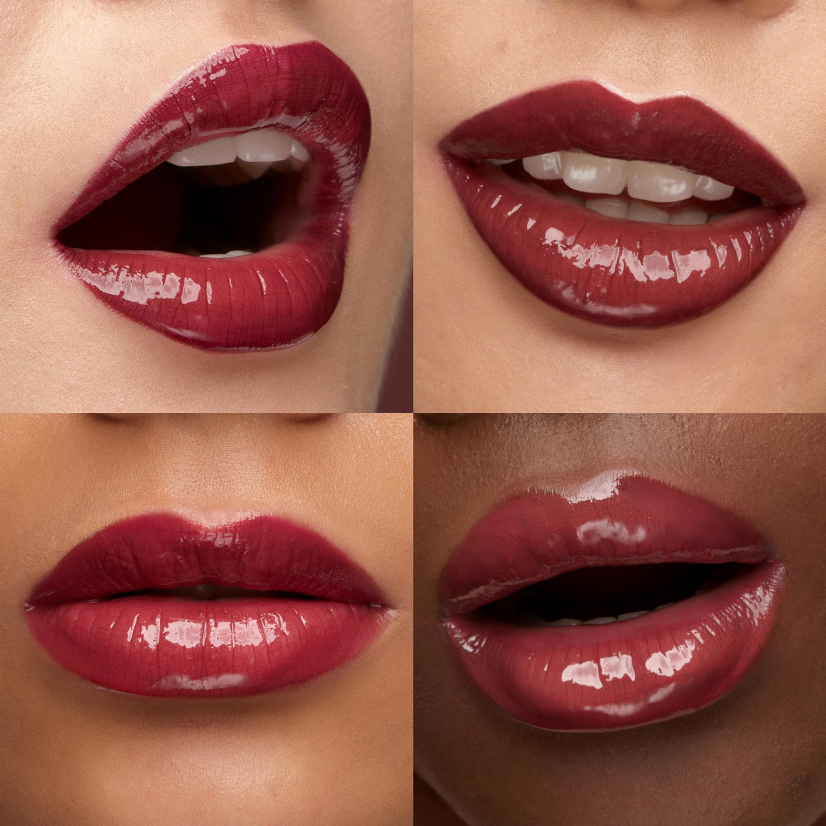 Kiko Milano Unlimited Double Touch 104, rouge à lèvres sur les lèvres avec éclat