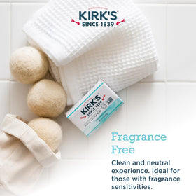 Kirk's Savon de Castille avec ingrédients naturels