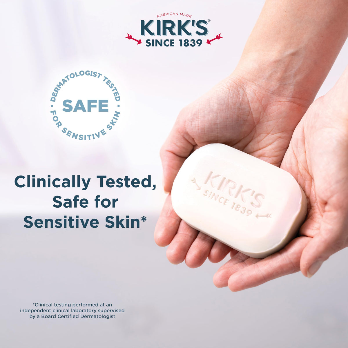 Kirk's Savon de Castille barre individuelle côte