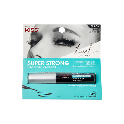 KISS Adhesif à Faux Cils Noir 5g avec applicateur brosse