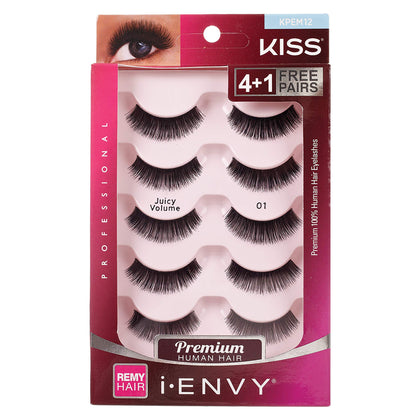 KISS Faux Cils Juicy Volume 01 pack de 5 paires