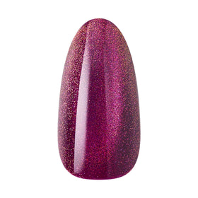 KISS Press On Nails 'Glittering' violet, application sur ongles