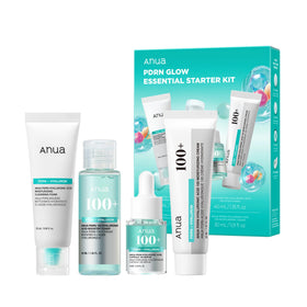 Kit ANUA Salmon DNA PDRN avec mousse, tonique, sérum et crème