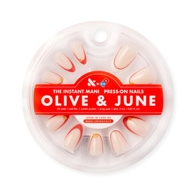 Kit complet d'ongles press-ons Olive & June avec accessoires