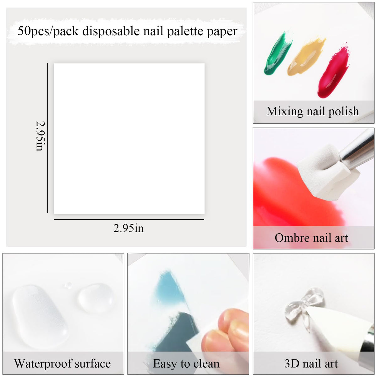 Kit complet d'outils pour nail art Fcozpjk