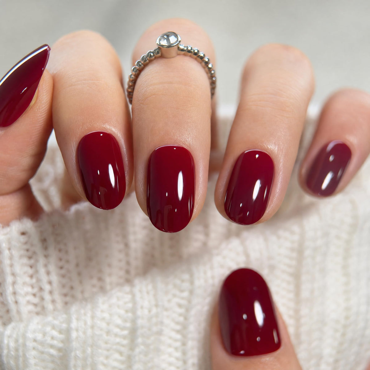 Kit complet de faux ongles CurvLife avec colle, onglets et accessoires