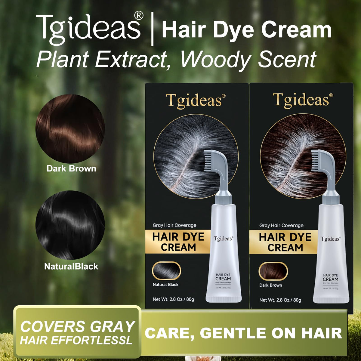 Kit complet Tgideas pour retouches capillaires à domicile
