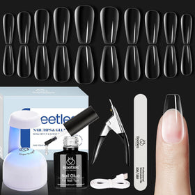 Kit d'extension d'ongles en gel souple Beetles avec lampe UV/LED