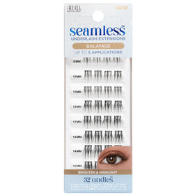 Kit d'extensions de cils Ardell avec 32 clusters en packaging
