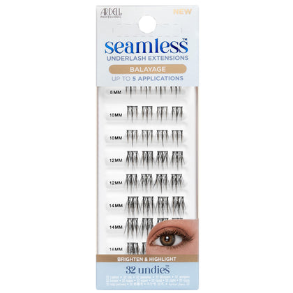 Kit d'extensions de cils Ardell avec 32 clusters en packaging