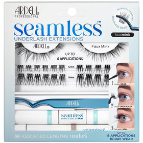Kit d'extensions de cils Ardell Faux Mink avec applicateur et accessoires