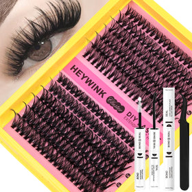 Kit d'extensions de cils HEYWINK avec cils 40D et 50D