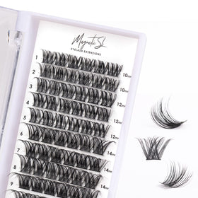 Kit d'extensions de cils individuels Magnetic SL incluant cils de 10 à 16 mm
