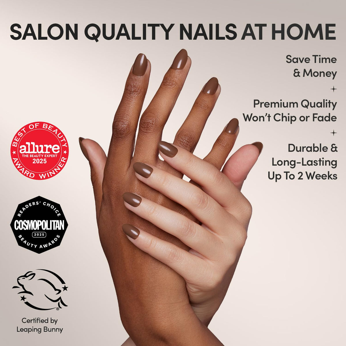 Kit d'Ongles Pressés Glamnetic avec accessoires inclus