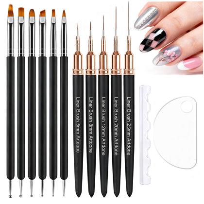 Kit d'outils de nail art Artdone avec 11 pièces