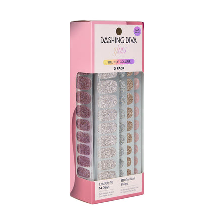 Kit Dashing Diva 5-en-1 avec 110 wraps et accessoires de préparation