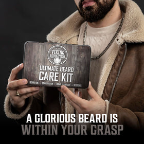 Kit de barbe Viking Revolution en présentation