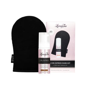 Kit de bronzage Loving Tan 2HR Express, taille voyage, version sombre