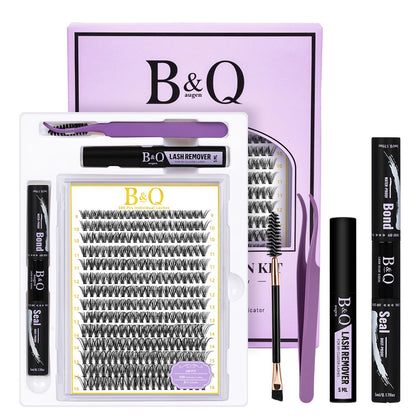Kit de cils B&Qaugen 280PCS vue de face avec emballage