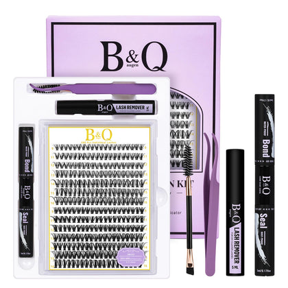 Kit de cils B&Qaugen 280PCS vue de face avec emballage