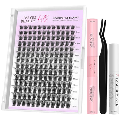 Kit de cils Bomb Cluster de VEYESBEAUTY vue de face