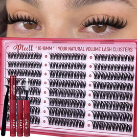 Kit de Cils Cluster Wispy D-Curl Pleell vue avant