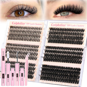 Kit de cils en fleurs calphdiar contenant 474 cils individuels