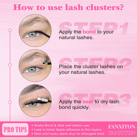 Kit de cils FANXITON avec tous les accessoires nécessaires