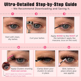 Kit de cils Goddvenus avec emballage