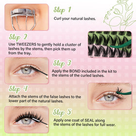 Kit de cils KEYYOU avec emballage