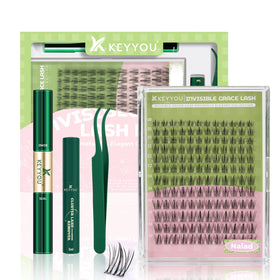 Kit de cils KEYYOU Naiad avec bande invisible et accessoires