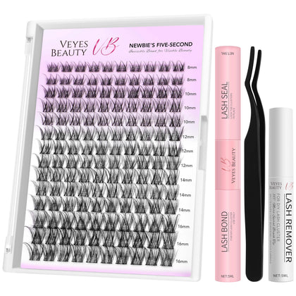Kit de Cils LuxeBold VEYESBEAUTY vue de face avec emballage