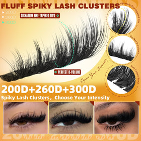 Kit de cils TNFVLONEINS avec accessoires
