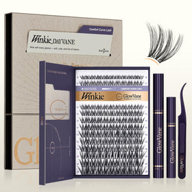 Kit de cils TrueCurve Winkie GlowVane avec boîte éco-responsable