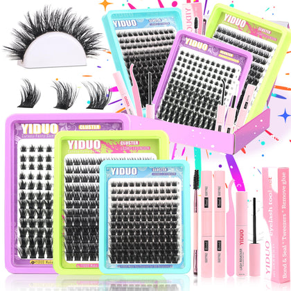 Kit de cils YIDUO avec 3 styles et accessoires inclus