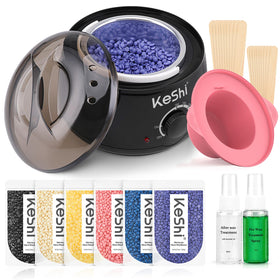 Kit de cire KeShi incluant chauffe-cire et accessoires