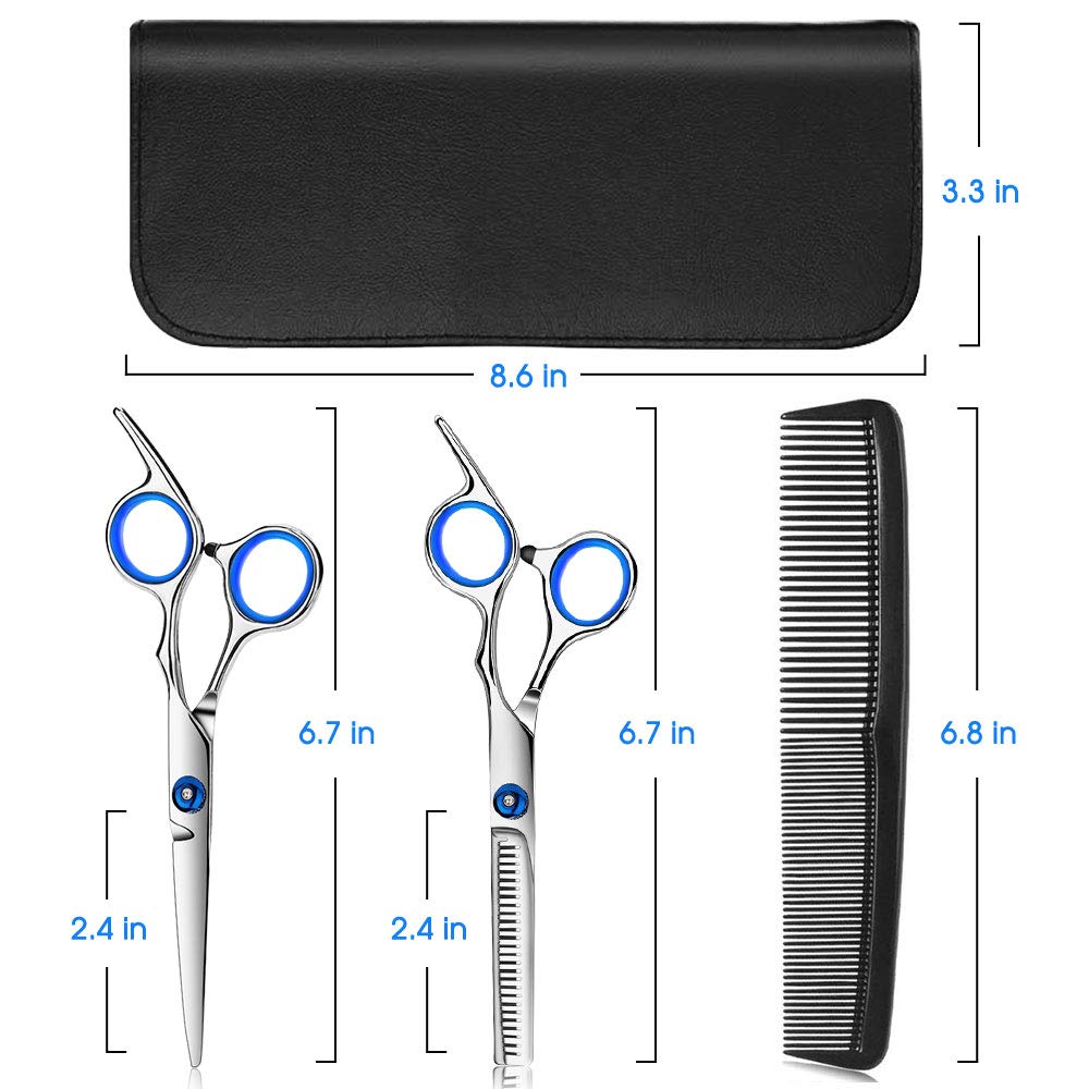 Kit de ciseaux FATHABY avec présentation des outils