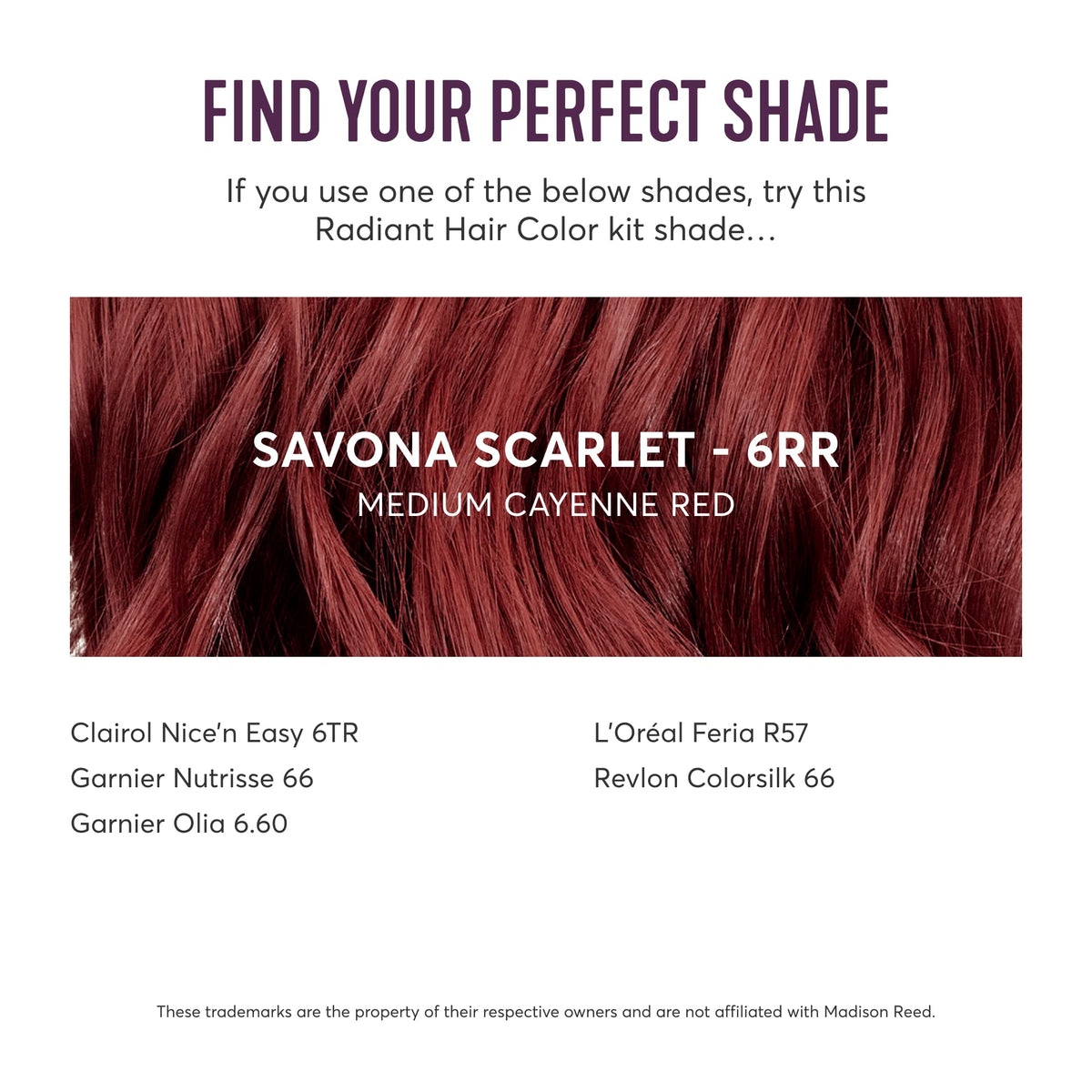 Kit de Coloration Cheveux Madison Reed avec emballage
