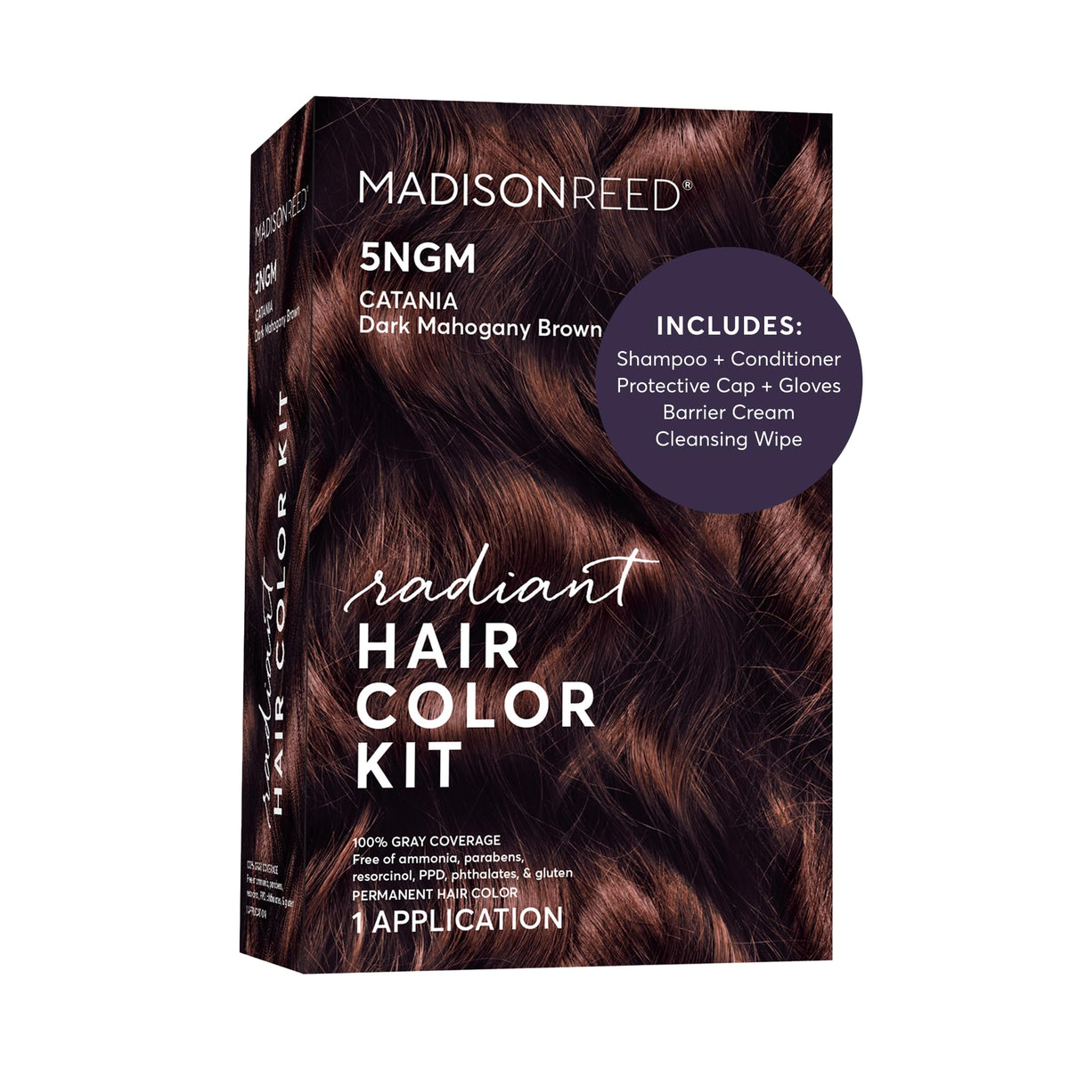 Kit de Coloration Madison Reed 5NGM Marron Cannelle Foncé vue avant